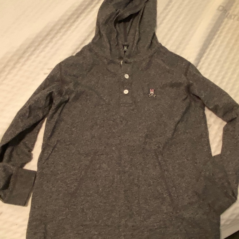 Boys Psycho Bunny long sleeve hoodie